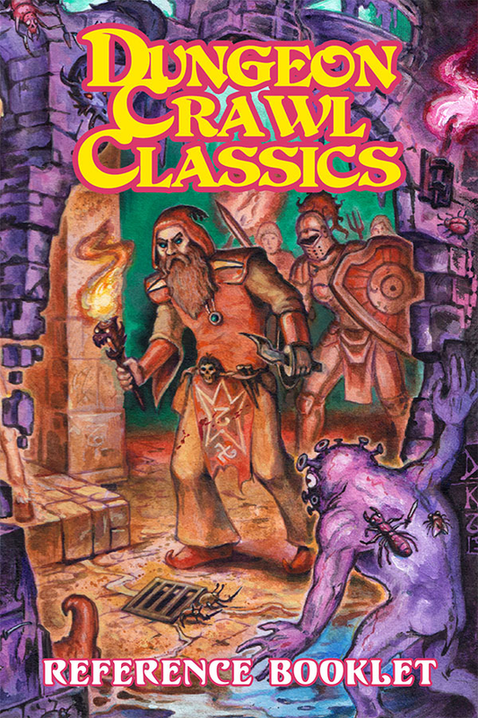 Dungeon Crawl Classics (DCC) RPG Reference Booklet