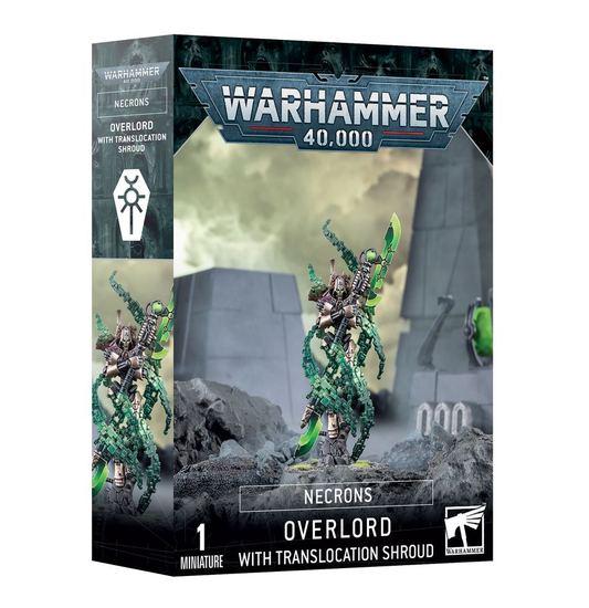 Warhammer 40k Necrons - Overlord with Translocation Shroud (49-70)