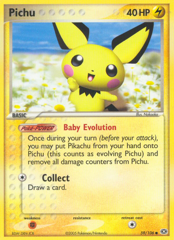 Pichu (59/106) [EX: Emerald]