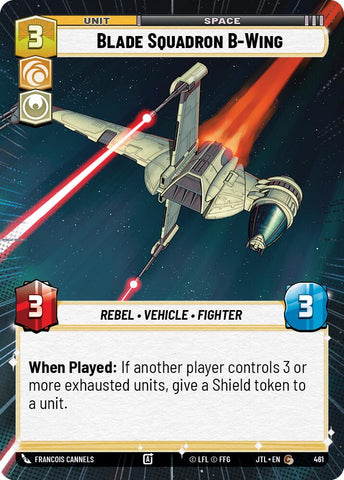 Blade Squadron B-Wing (Hyperspace) (461) [Jump to Lightspeed]