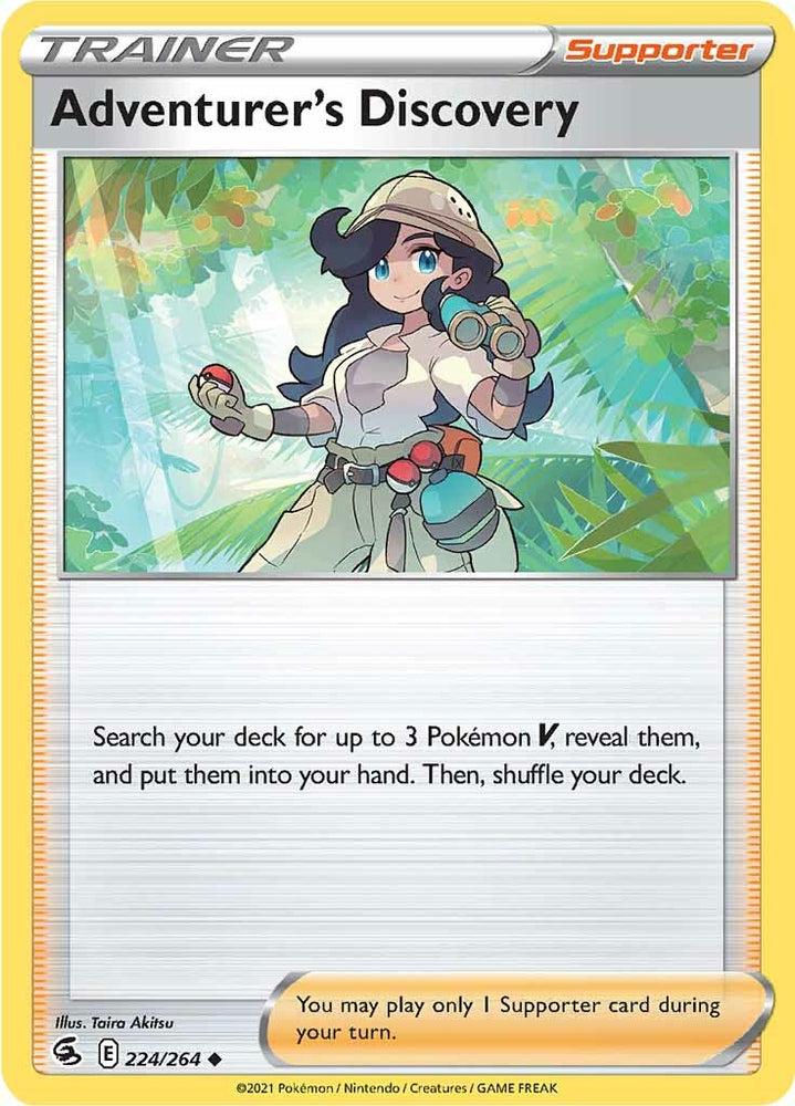 Adventurer's Discovery (224/264) [Sword & Shield: Fusion Strike]