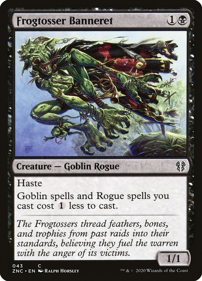 Frogtosser Banneret [Zendikar Rising Commander]