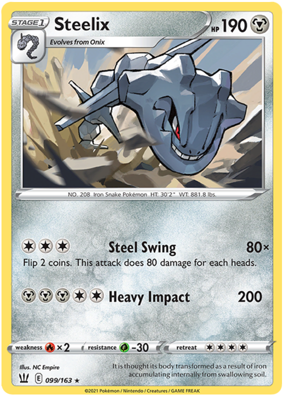 Steelix (099/163) [Sword & Shield: Battle Styles]