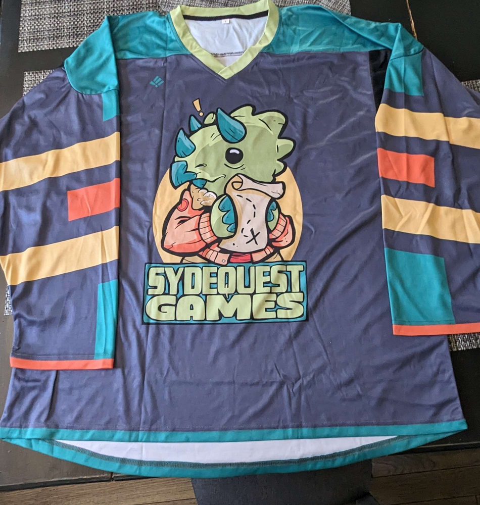 Sydequest Games Custom Jersey