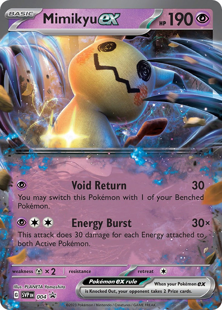 Mimikyu ex (004) [Scarlet & Violet: Black Star Promos]