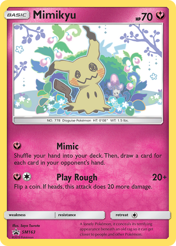 Mimikyu (SM163) [Sun & Moon: Black Star Promos]