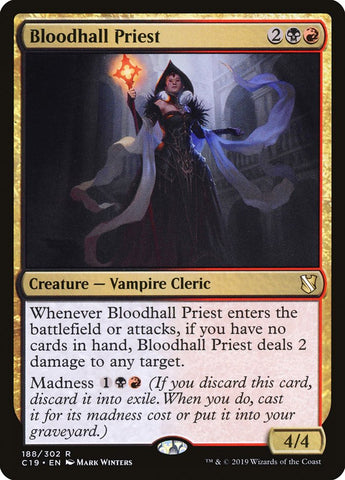 Bloodhall Priest [Commander 2019]