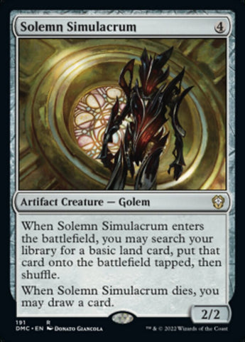 Solemn Simulacrum [Dominaria United Commander]