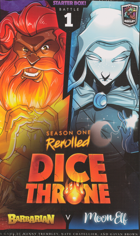 Dice Throne: Barbarian v Moon Elf Season One ReRolled