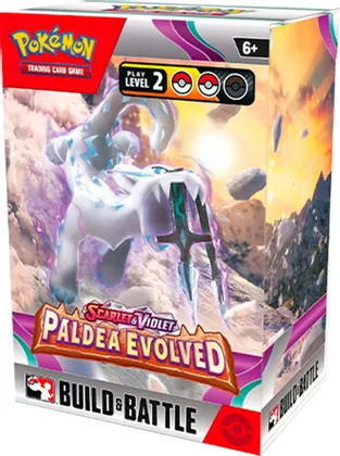 Pokemon SV2 Paldea Evolved Build And Battle Box