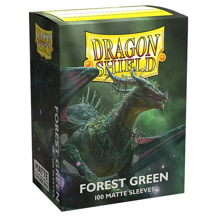 Dragon Shield: Forest Green Matte (100)