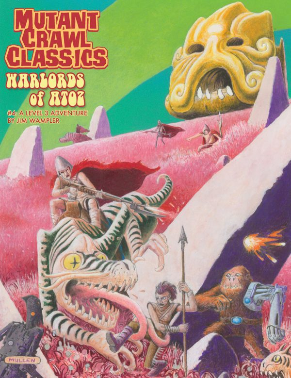 Mutant Crawl Classics (MCC) Adventure #4: Warlords of Atoz