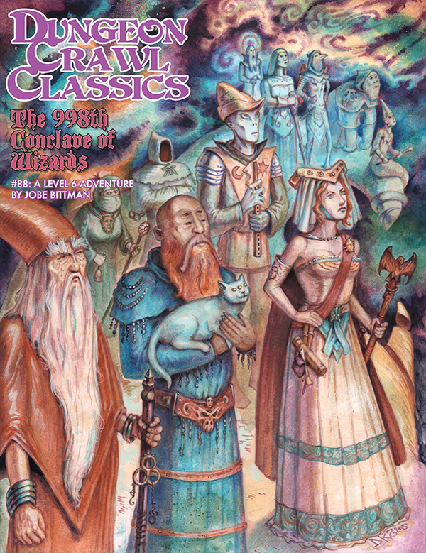 Dungeon Crawl Classics (DCC) Adventure #88: The 98th Conclave of Wizards