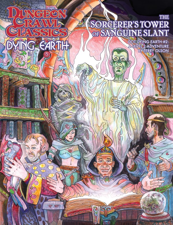 Dungeon Crawl Classics (DCC) Dying Earth #2: Sorcerer's Tower of Sanguine Slant