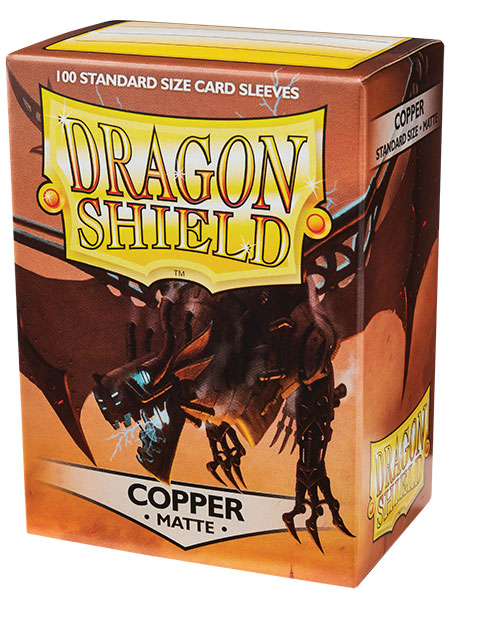 Dragon Shield: Matte Copper (100)