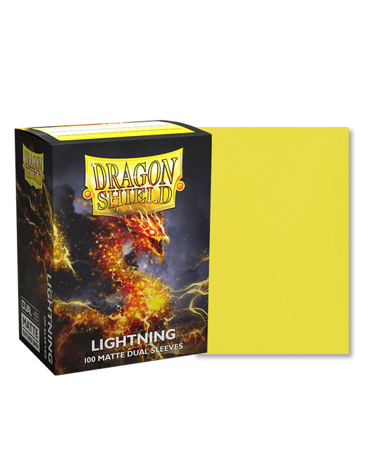 Dragon Shield - Lightning Matte (100)