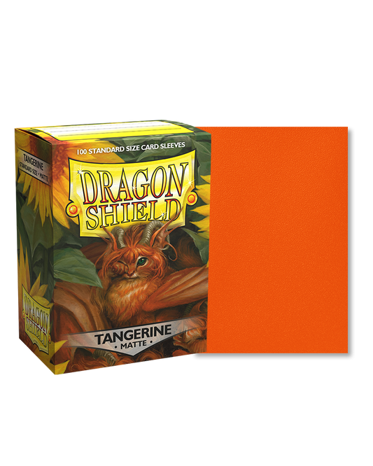 Dragon Shield - Tangerine Matte (100)