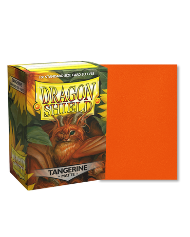 Dragon Shield - Tangerine Matte (100)