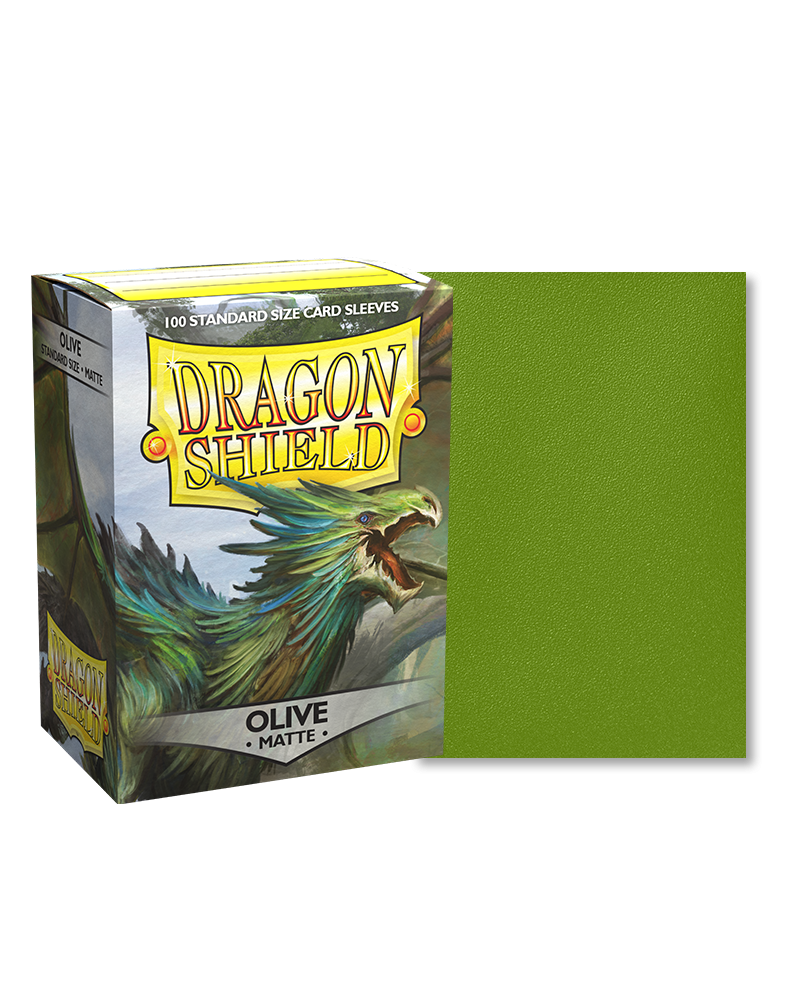 Dragon Shield - Olive Matte (100)