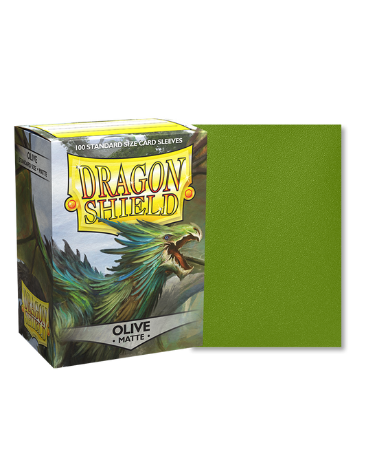 Dragon Shield - Olive Matte (100)