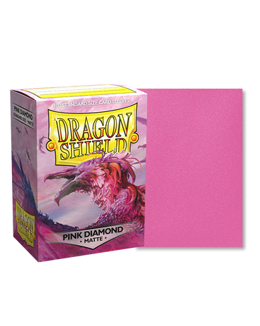 Dragon Shield: Matte Pink Diamond (100)