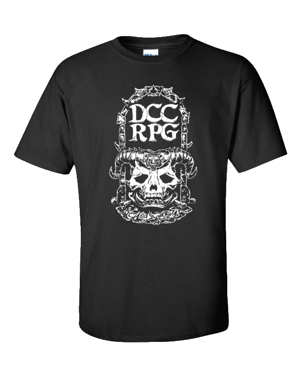 DCC Dungeon Crawl Classics Demon Skull T-Shirt (Short Sleeve)