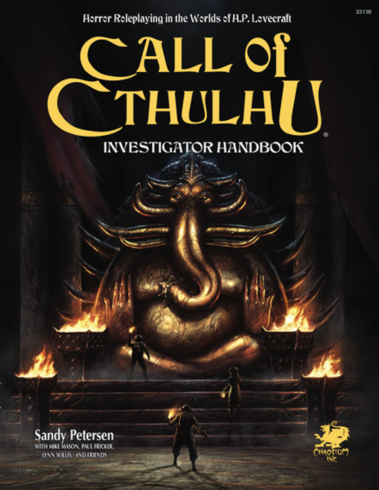 Call Of Cthulhu 7th Edition Investigator Rulebook
