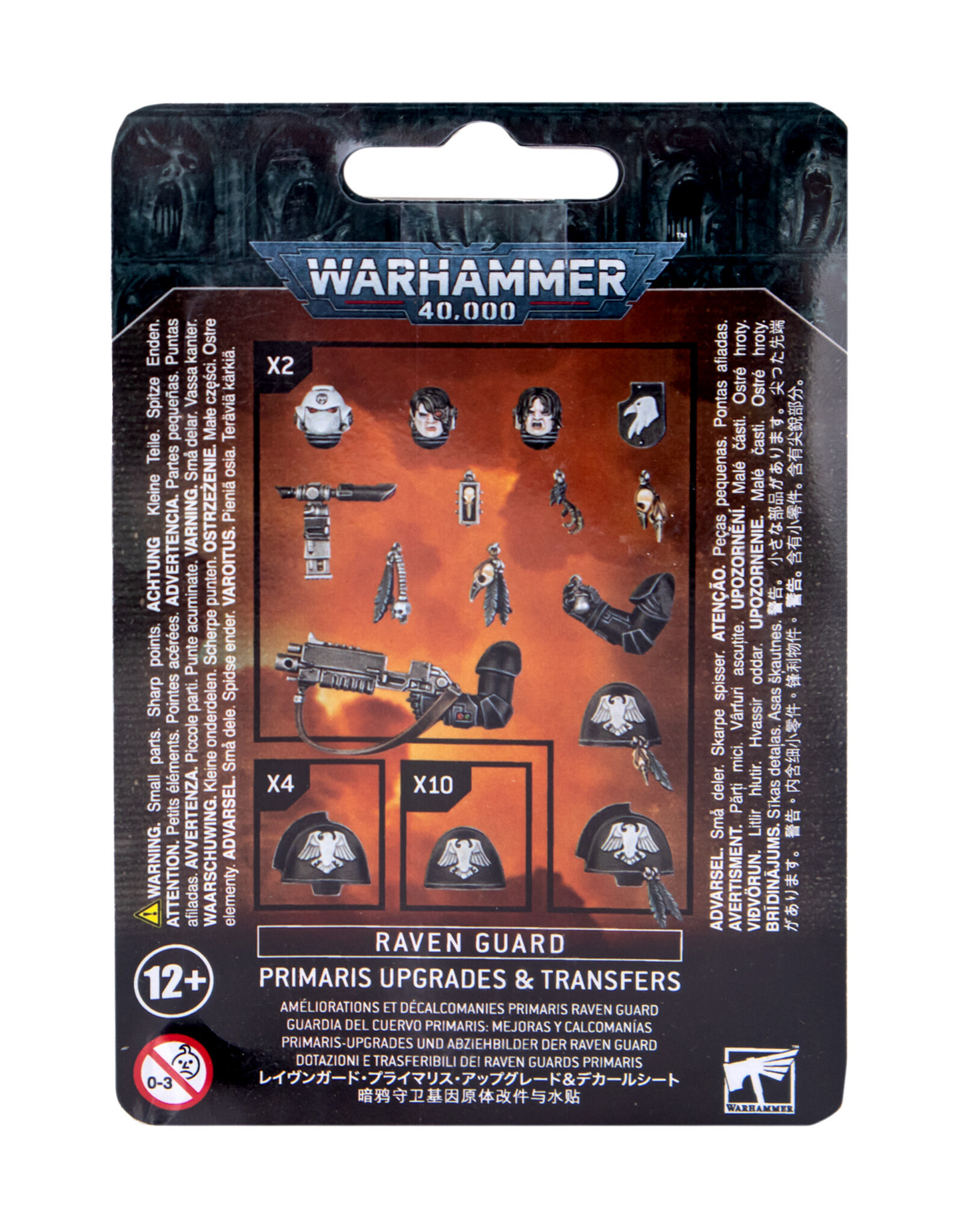 Warhammer 40K Raven Guard Primaris Upgrades (55-13)