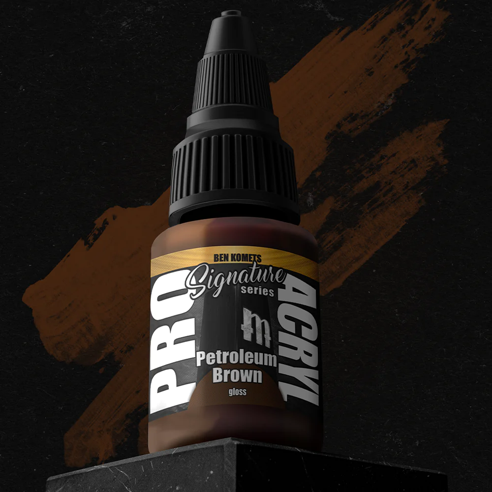 Pro Acryl - Ben Komets Petroleum Brown by Monument Hobbies