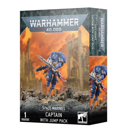Warhammer 40K - Space Marines Captain with Jump Pack (48-17)