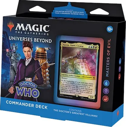 Universes Beyond: Doctor Who - Masters of Evil Commander Deck - Universes Beyond: Doctor Who (WHO)