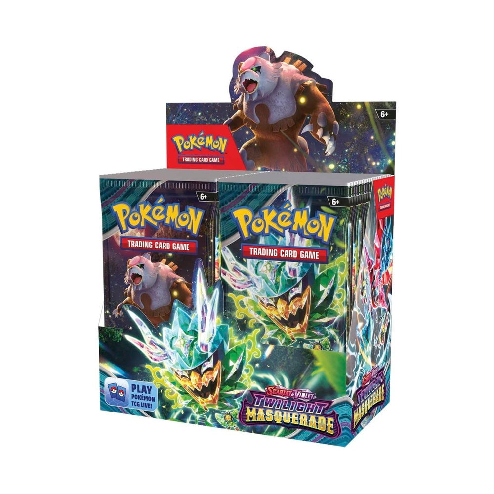 Pokémon TCG: Scarlet & Violet-Twilight Masquerade Booster Display