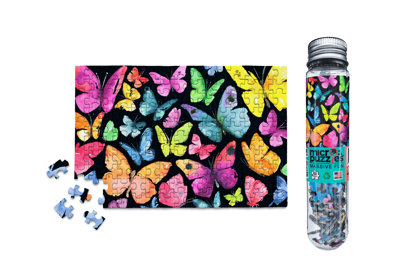 Butterflies MicroPuzzle - Mini Jigsaw Puzzle