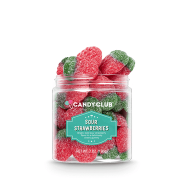 Sour Strawberry Gummies