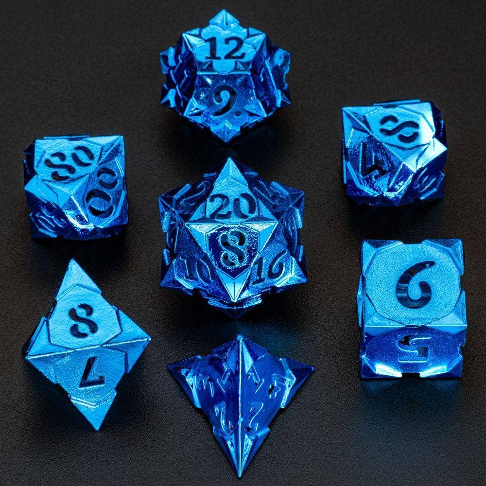 BRMS07 Morning Star Hollow Dice Shiny Blue