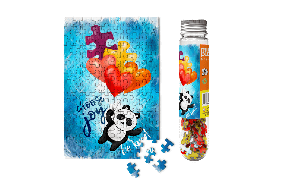 Choose Joy Panda Mini Jigsaw puzzle