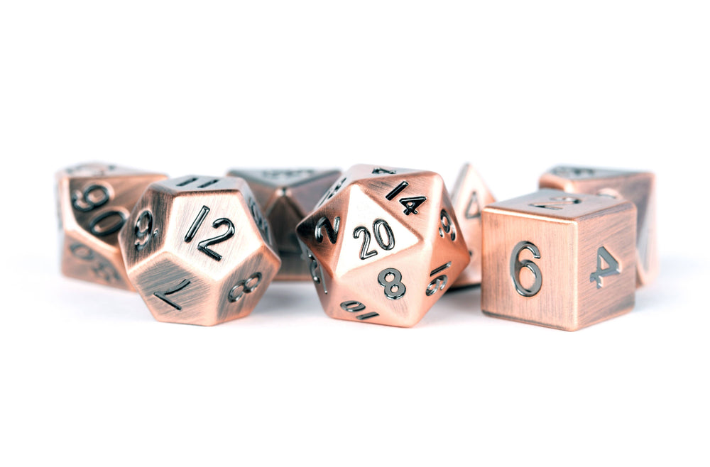 16mm Metal Dice Set - Copper (007)