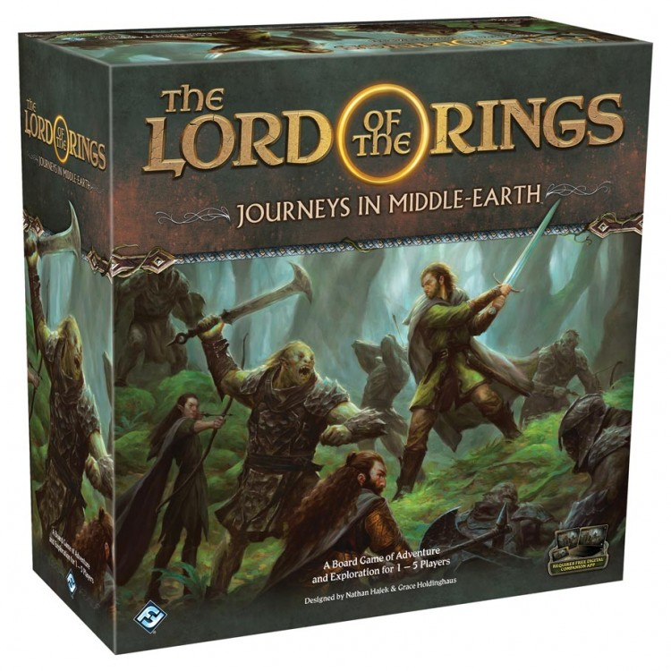 Lord Of The Rings: Journeys in Middle-Earth board game at SydeQuest Games 110 High St.  Wadsworth Ohio. sydequestgames.com