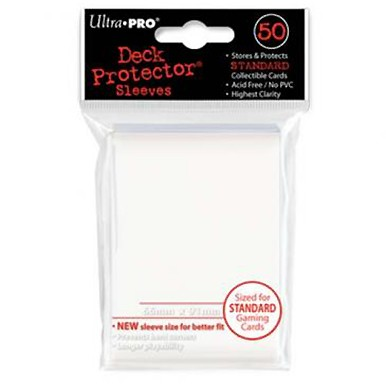 Ultra Pro 50ct White Standard Deck Protectors