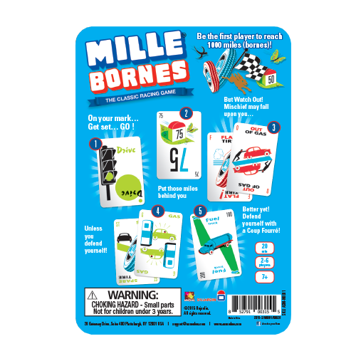 Mille Bornes: The Classic Racing Game