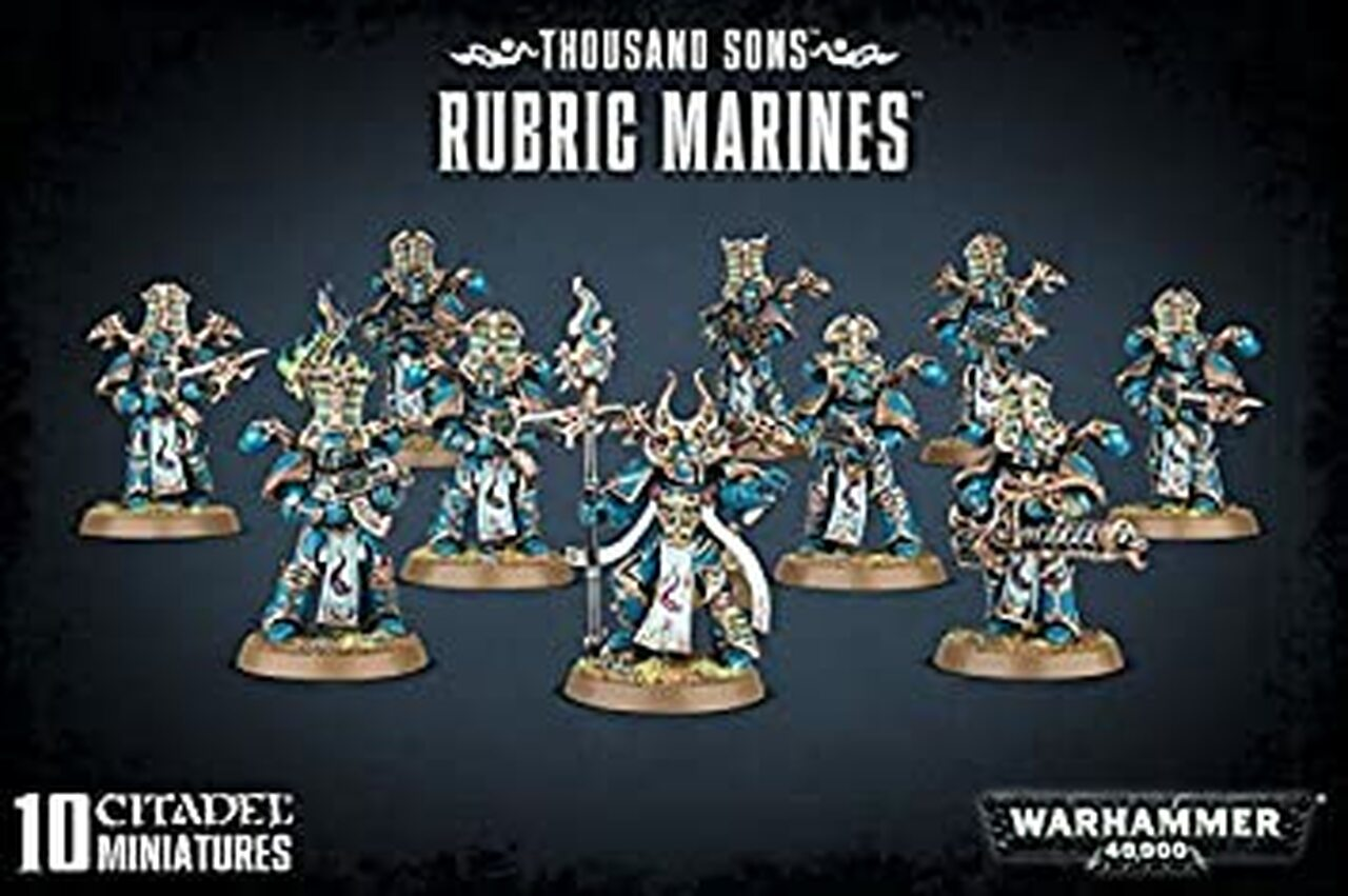 Warhammer 40K: Thousand Sons: Rubric Marines (43-35)