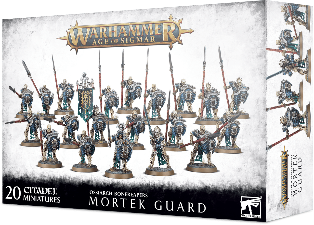Warhammer: Age of Sigmar - Ossiarch Bonereapers: Mortek Guard (94-25)
