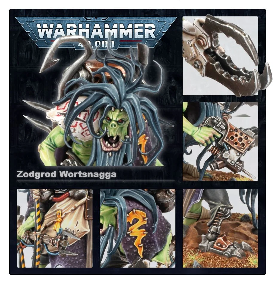 Warhammer 40K: Orks: Zodgrod Wortsnagga (50-50)