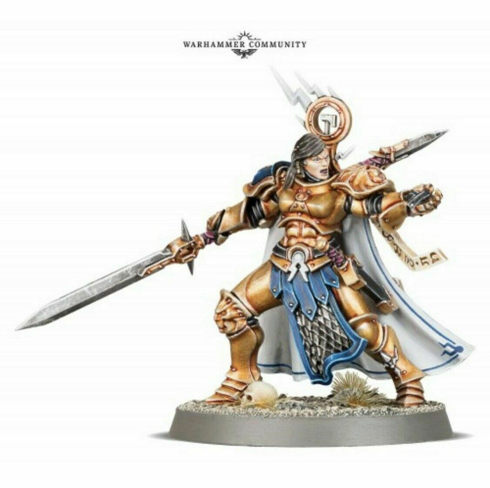 Warhammer: AoS - Stormcast Eternals - Knight-Questor Larissa Shadowstalker