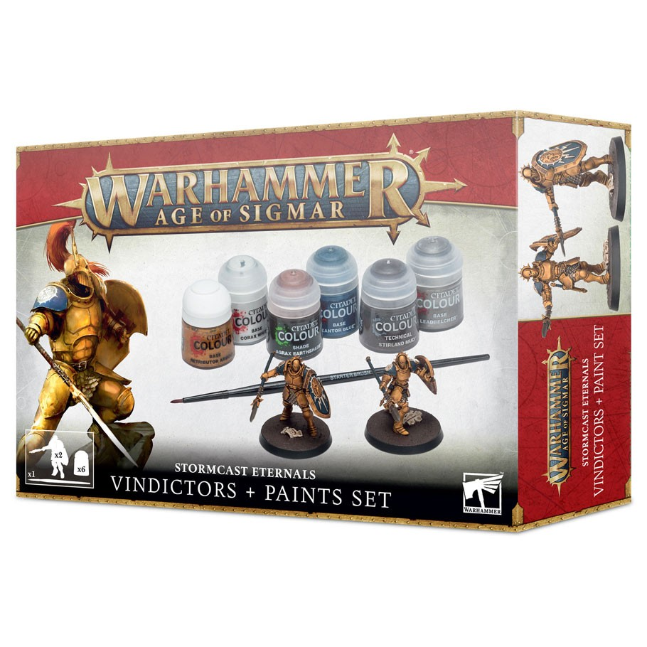 Warhammer Age of Sigmar - Stormcasts and Paints Set (60-10)
