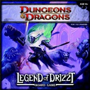 D&D Legend of Drizzt Board Game