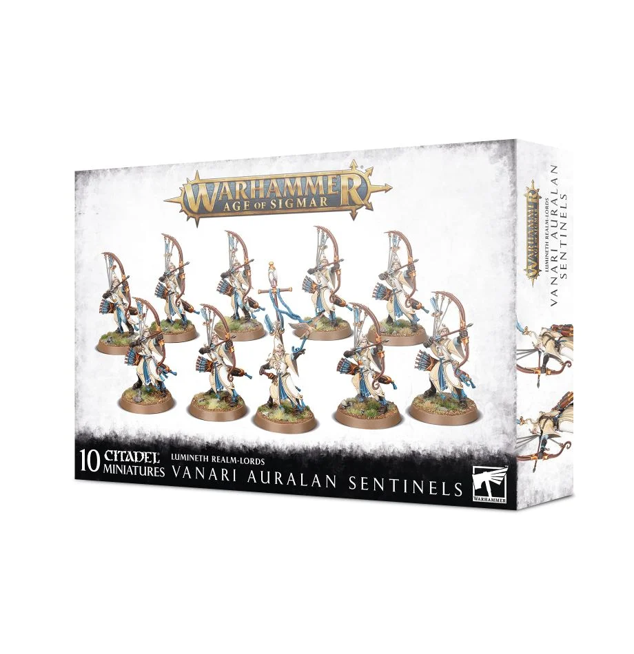 Warhammer Age of Sigmar Vanari Auralan Sentinels (87-58)