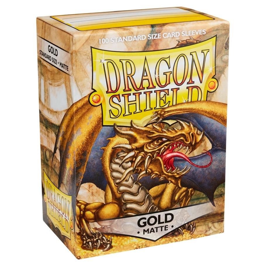 Dragon Shield: Matte Gold (100)