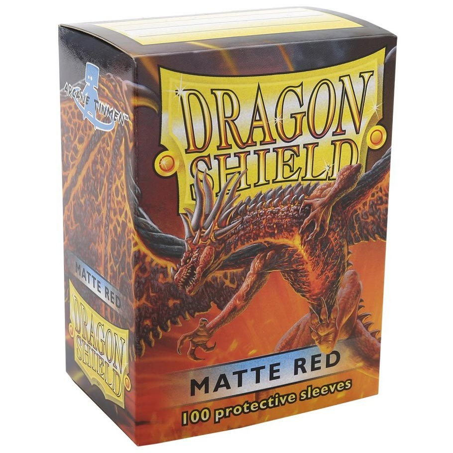 Dragon Shield: Matte Red (100)