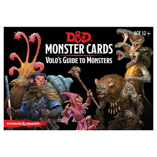 D&D: Monster Cards Volo's Guide Deck (81 Cards)